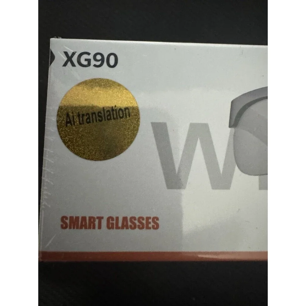 Wireless Smart Glasses AI Translation, Bluetooth, USB-C, SD Card Support